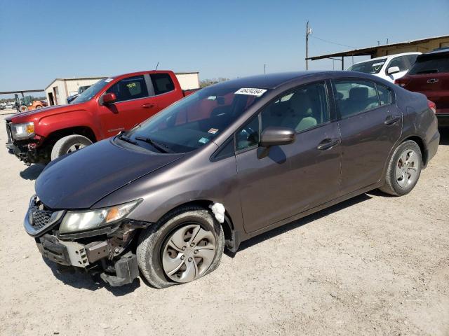 Изображение 1 2014 HONDA CIVIC LX 2014 с VIN 19XFB2F52EE238613