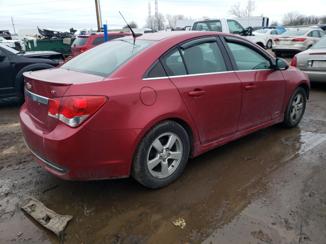 Image 3 of 2014 CHEVROLET CRUZE LT 2014 with VIN 1G1PC5SB4E7370747