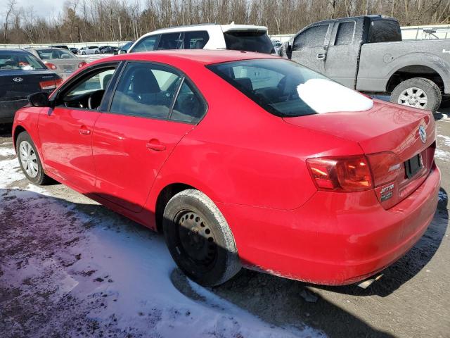 Image 2 of 2012 VOLKSWAGEN JETTA BASE 2012 with VIN 3VW2K7AJXCM464477