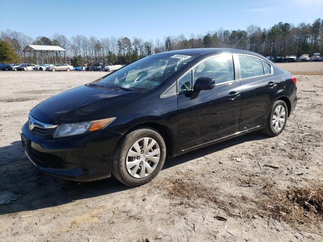 Изображение 1 2012 HONDA CIVIC LX 2012 с VIN 19XFB2E52CE064895