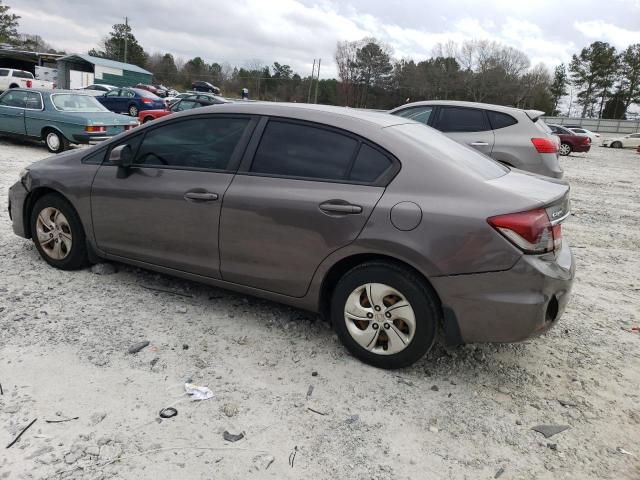 Image 2 of 2013 HONDA CIVIC LX 2013 with VIN 19XFB2F50DE036013