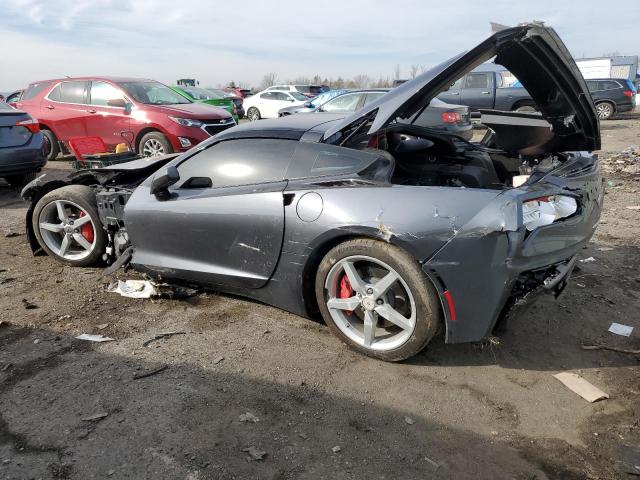 Image 2 of 2014 CHEVROLET CORVETTE STINGRAY 3LT 2014 with VIN 1G1YE2D74E5106171