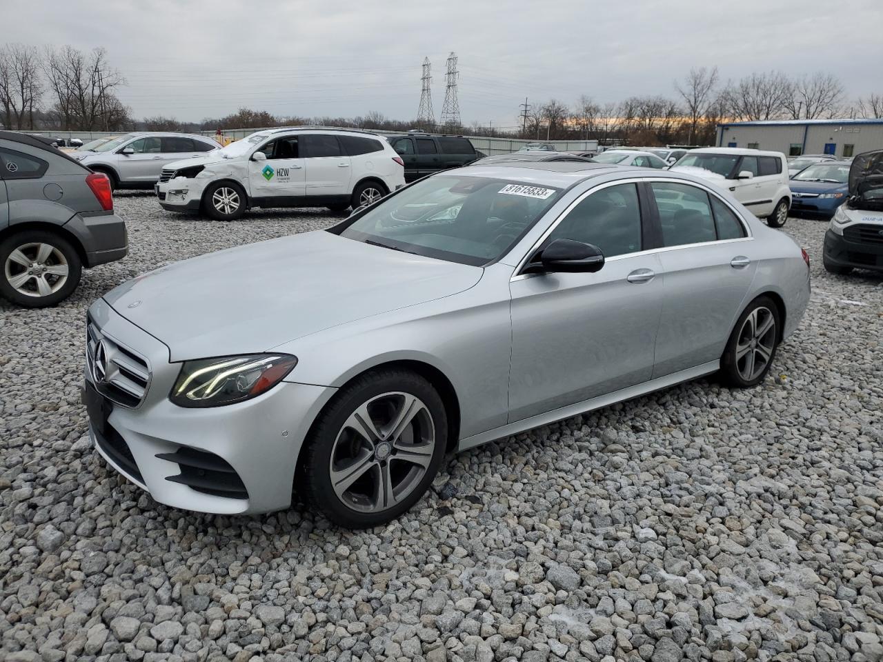 Image 1 of 2017 MERCEDES-BENZ E 300 4MATIC 2017 with VIN WDDZF4KB2HA178256