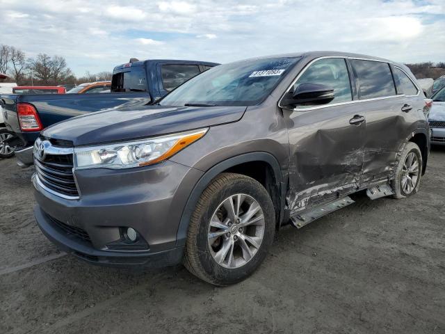 Obraz 1 z 2015 TOYOTA HIGHLANDER LE 2015 z VIN 5TDBKRFH8FS203342