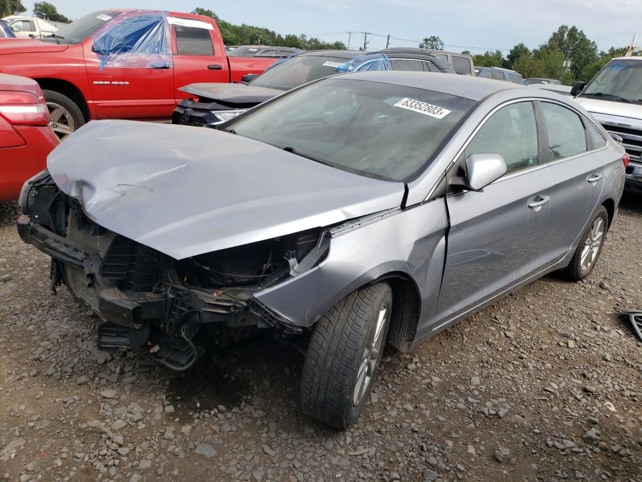 Obraz 1 z 2017 HYUNDAI SONATA SE 2017 z VIN 5NPE24AF4HH465955