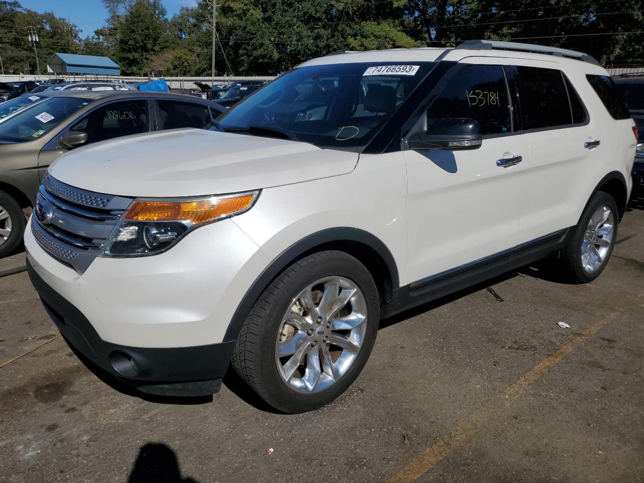Image 1 of 2014 FORD EXPLORER XLT 2014 with VIN 1FM5K7D86EGB49399