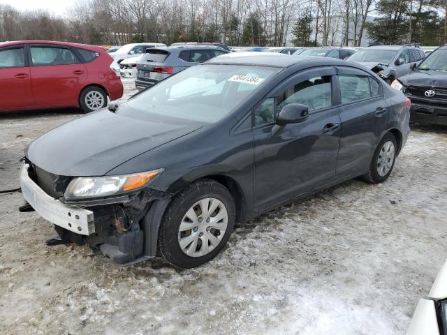 Image 1 of 2012 HONDA CIVIC LX 2012 with VIN 2HGFB2F50CH611974