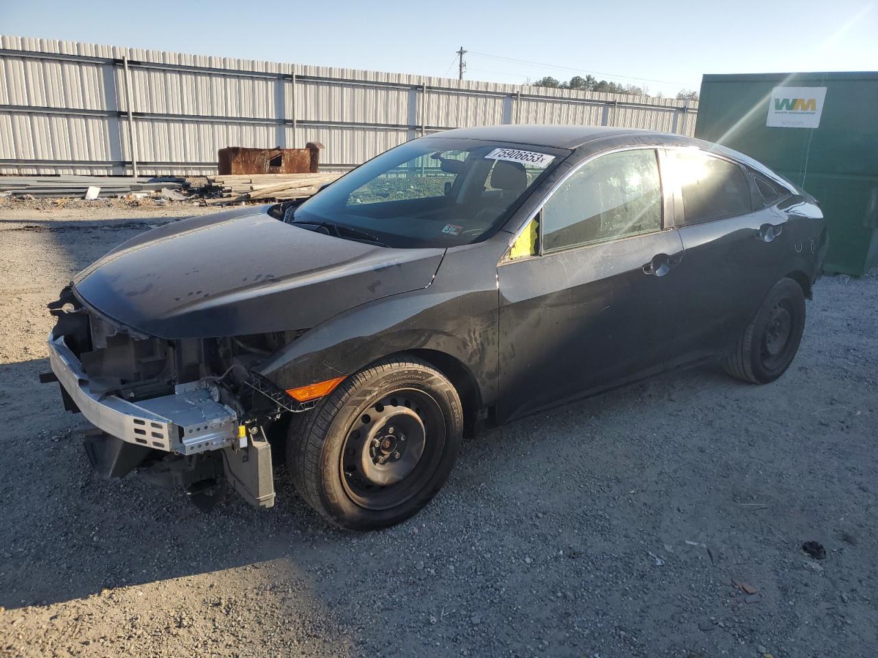 Image 1 of 2017 HONDA CIVIC LX 2017 with VIN 2HGFC2F55HH513608