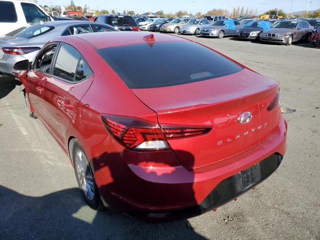 Изображение 2 2019 HYUNDAI ELANTRA SEL 2019 с VIN KMHD84LFXKU861954