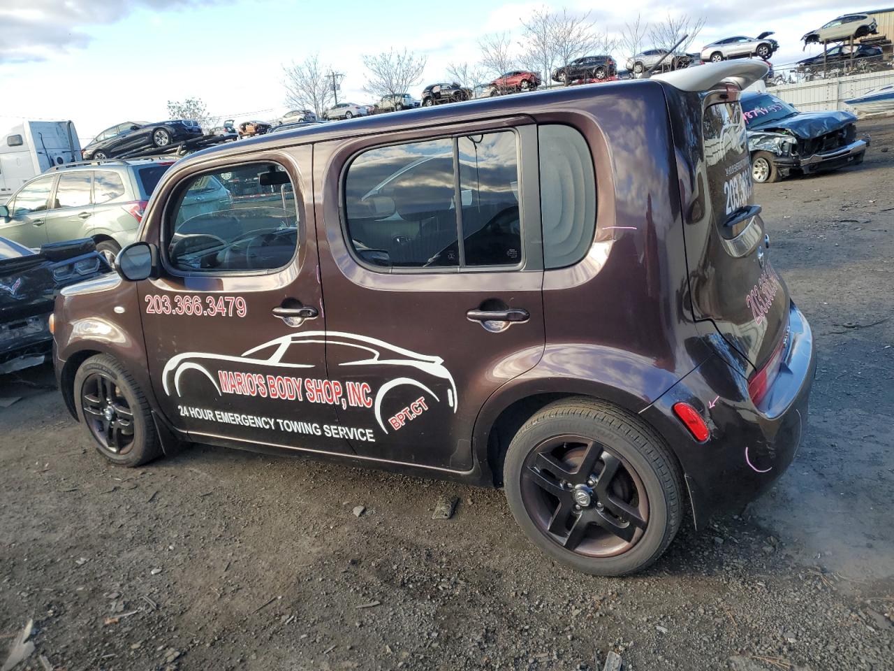 Изображение 2 2009 NISSAN CUBE BASE 2009 с VIN JN8AZ28R19T121189