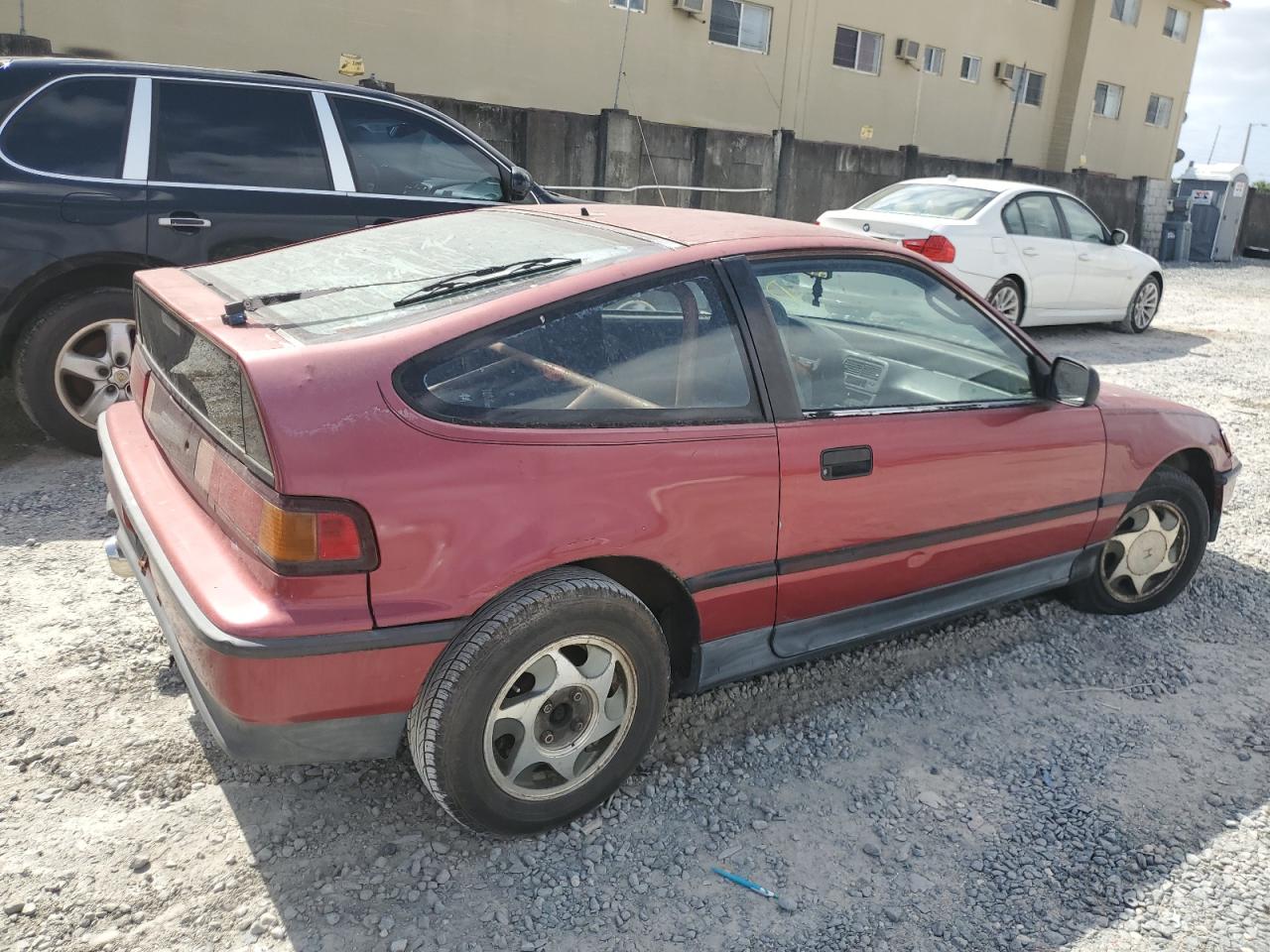 Изображение 3 1990 HONDA CIVIC CRX DX 1990 с VIN JHMED8459LS017076
