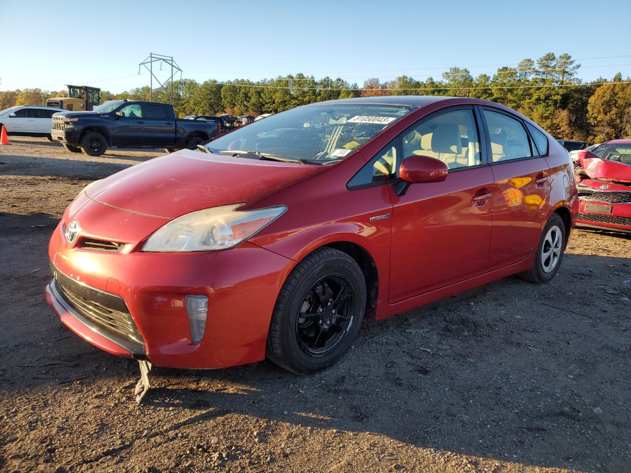Изображение 1 2013 TOYOTA PRIUS  2013 с VIN JTDKN3DU3D1622195