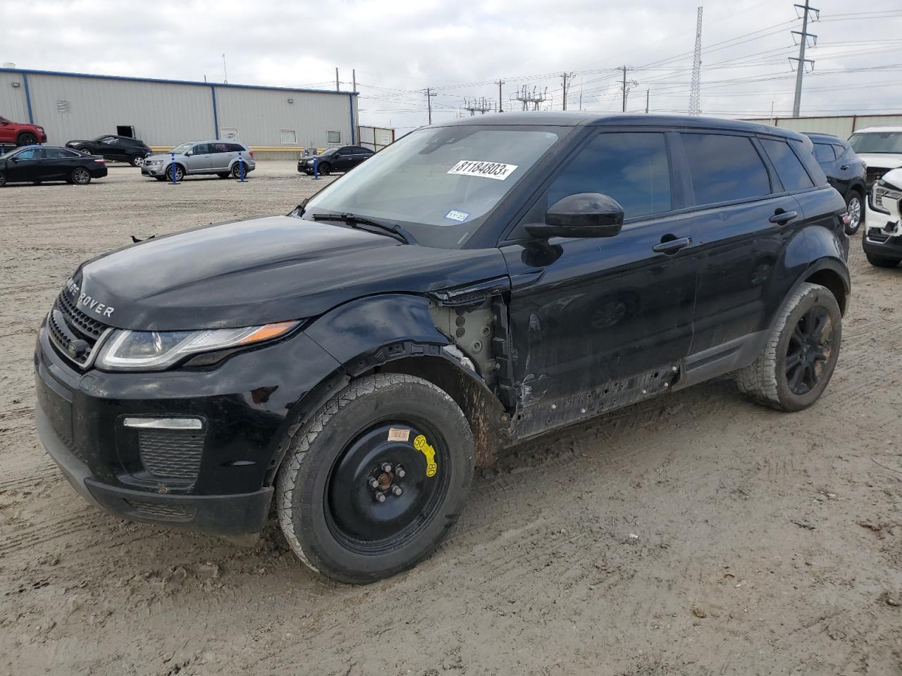 Image 1 of 2018 LAND ROVER RANGE ROVER EVOQUE SE 2018 with VIN SALVP2RX0JH299997