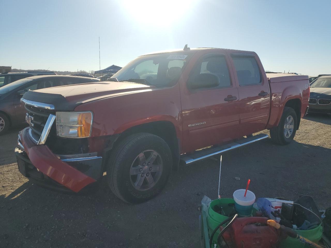 Image 1 of 2011 GMC SIERRA K1500 SLE 2011 with VIN 3GTP2VE33BG271156