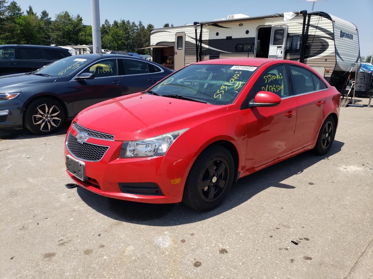 Obraz 1 z 2014 CHEVROLET CRUZE LT 2014 z VIN 1G1PC5SBXE7189930