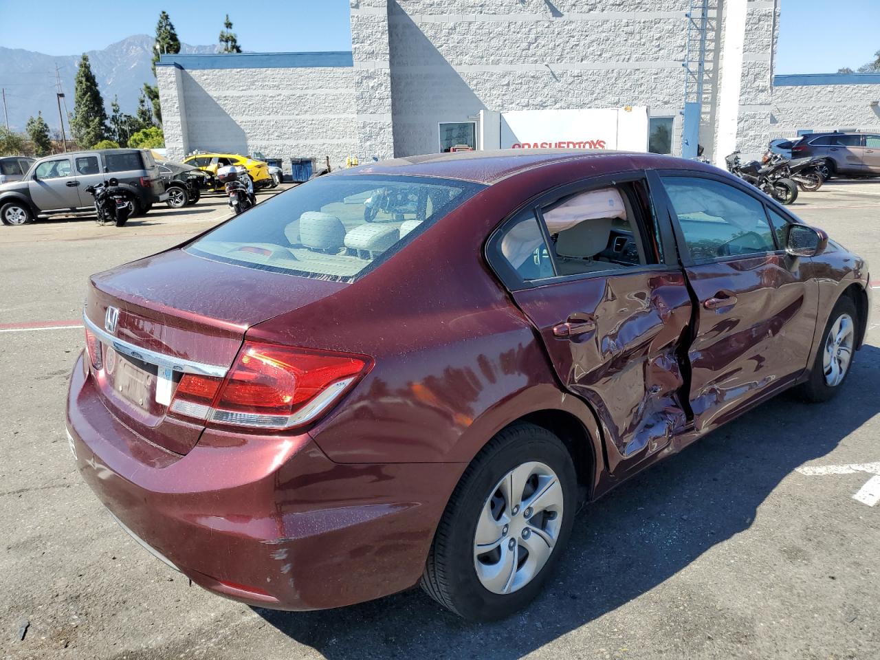 Изображение 3 2014 HONDA CIVIC LX 2014 с VIN 2HGFB2F53EH523388