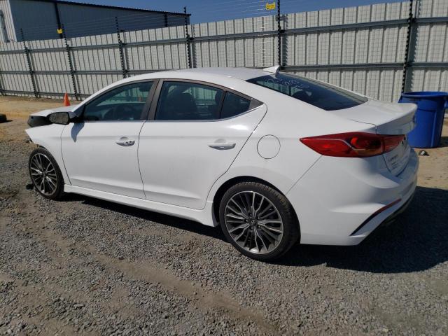 Изображение 2 2018 HYUNDAI ELANTRA SPORT 2018 с VIN KMHD04LB4JU511772