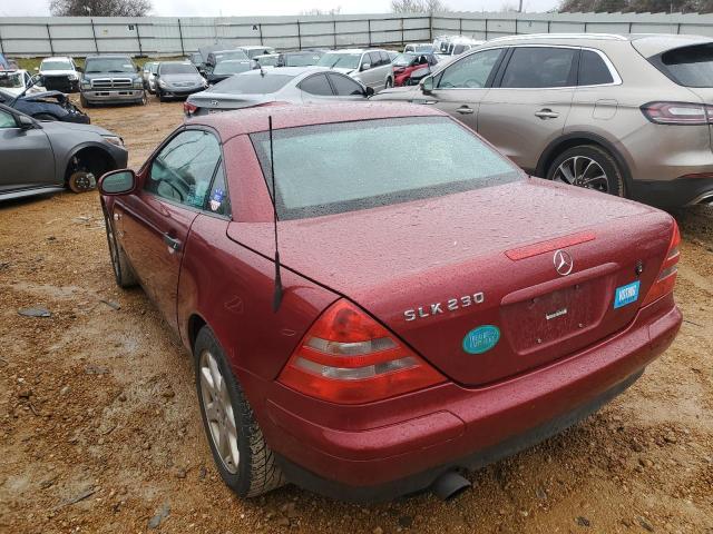 Obraz 2 z 1999 MERCEDES-BENZ SLK 230 KOMPRESSOR 1999 z VIN WDBKK47F3XF127805