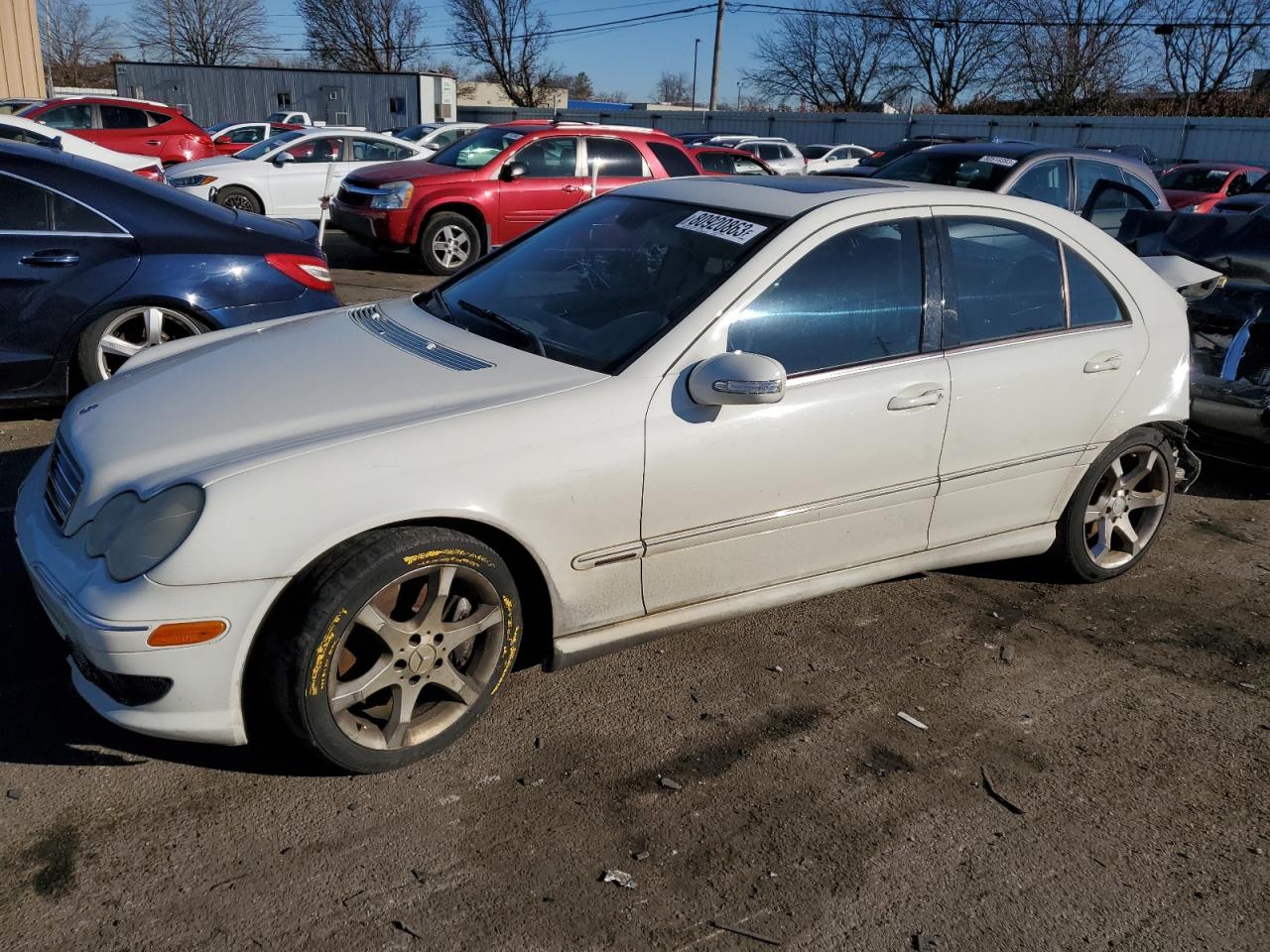 Image 1 of 2007 MERCEDES-BENZ C 230 2007 with VIN WDBRF52HX7F908127