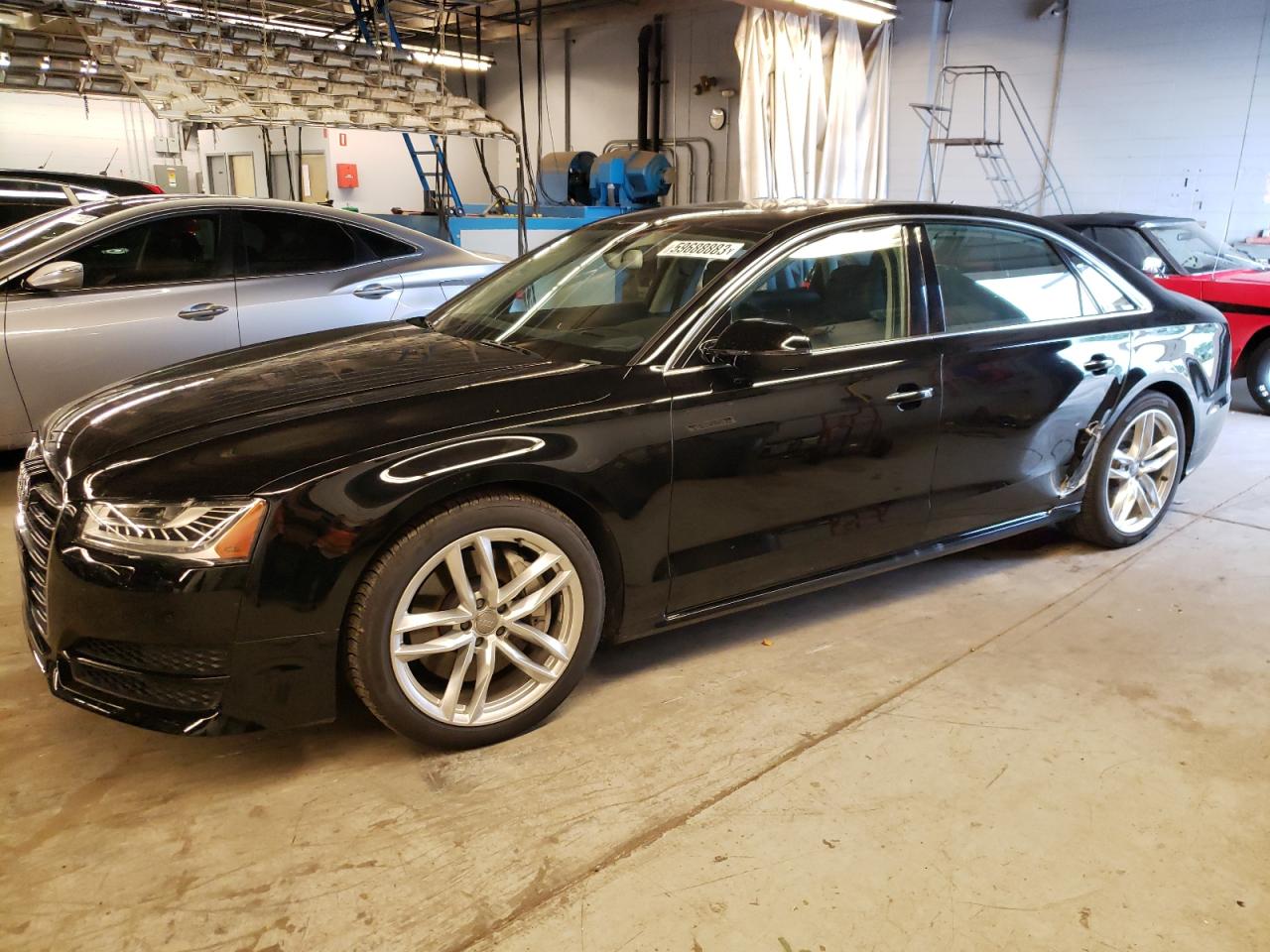 Image 1 of 2016 AUDI A8 L QUATTRO 2016 with VIN WAU43AFD1GN011401