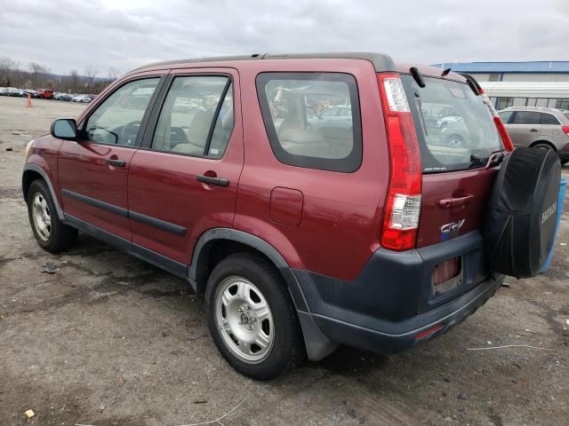 Image 2 of 2005 HONDA CR-V LX 2005 with VIN JHLRD78545C031202