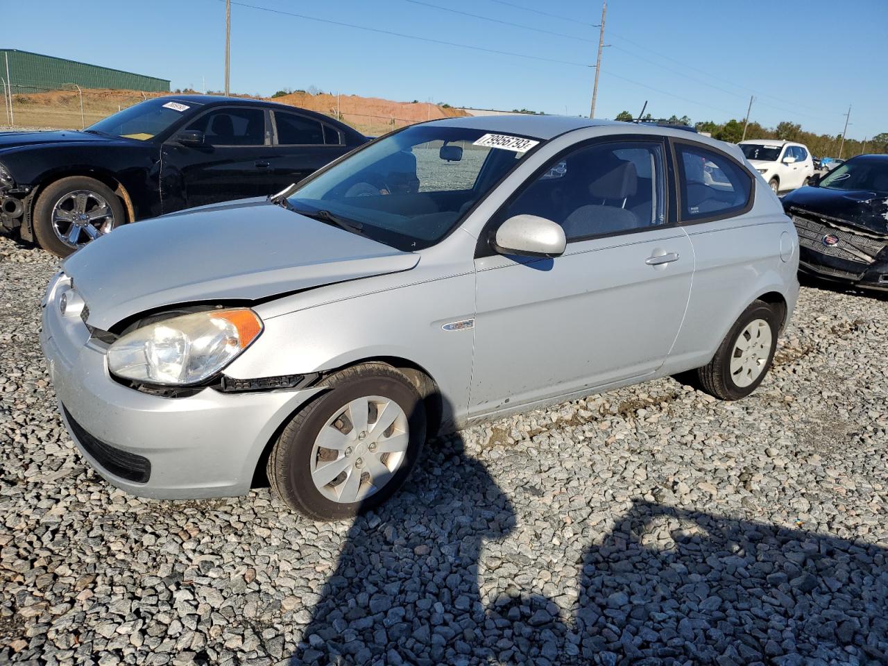 Obraz 1 z 2010 HYUNDAI ACCENT BLUE 2010 z VIN KMHCM3AC5AU184806