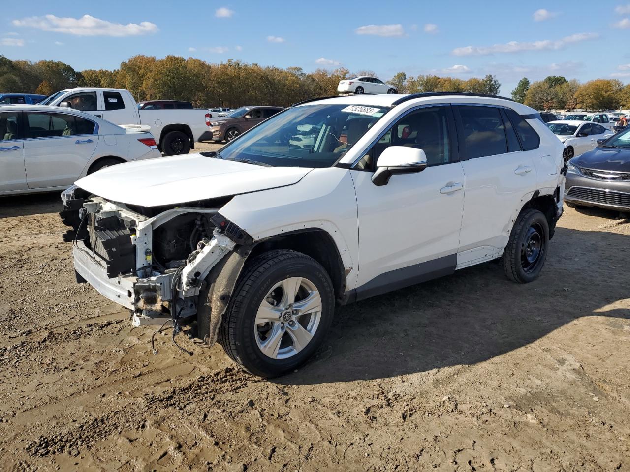 Image 1 of 2021 TOYOTA RAV4 XLE 2021 with VIN 2T3W1RFV9MW108715