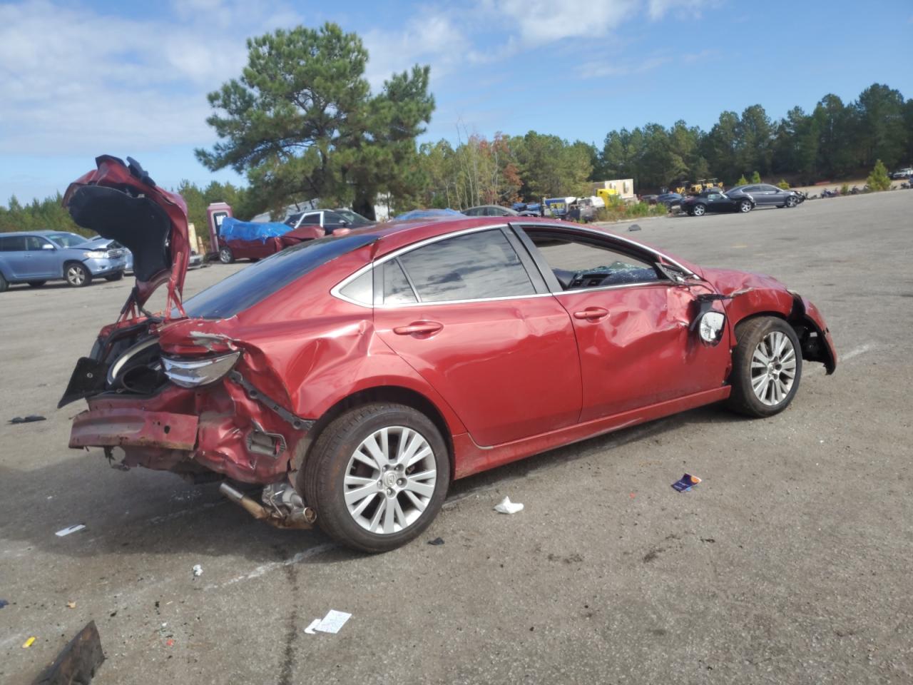 Image 3 of Mazda 6 I 2009 with VIN 1YVHP82A595M25310