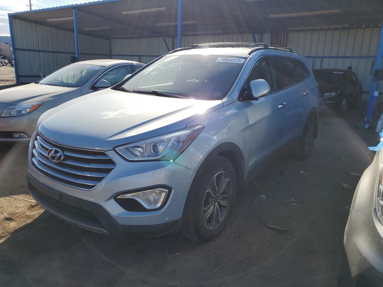 Image 1 of 2013 HYUNDAI SANTA FE GLS 2013 with VIN KM8SNDHFXDU024763