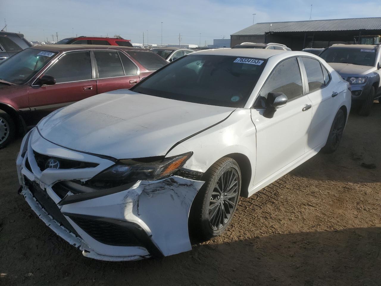 Image 1 of 2022 TOYOTA CAMRY SE 2022 with VIN 4T1G11AK2NU017556