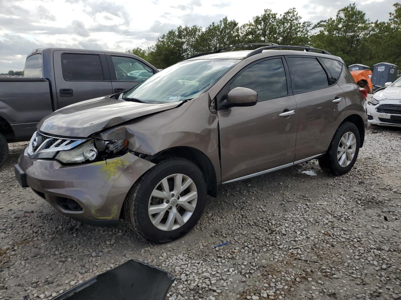 Изображение 1 2014 NISSAN MURANO S 2014 с VIN JN8AZ1MU5EW413621