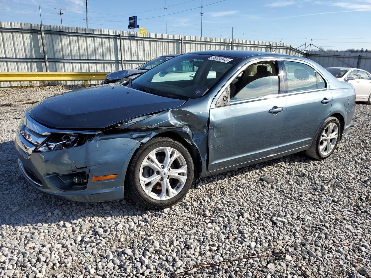 Изображение 1 2012 FORD FUSION SE 2012 с VIN 3FAHP0HA8CR105505