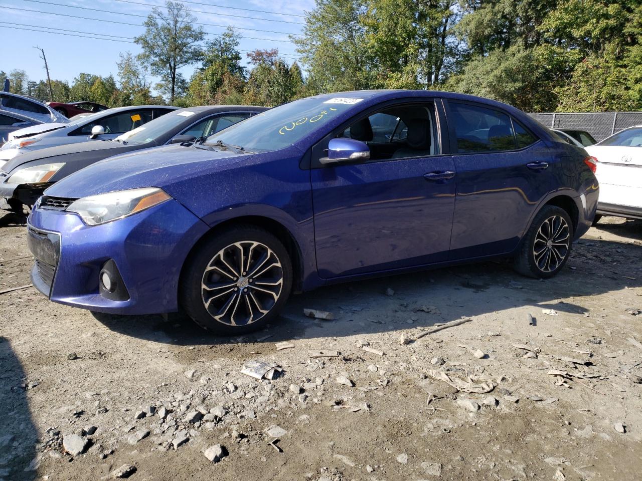 Image 1 of 2014 TOYOTA COROLLA L 2014 with VIN 2T1BURHE9EC027194