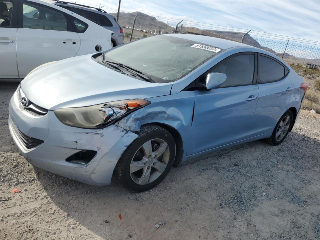 Image 1 of 2012 HYUNDAI ELANTRA GLS 2012 with VIN KMHDH4AE1CU405255