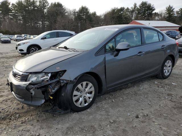 Image 1 of 2012 HONDA CIVIC LX 2012 with VIN 2HGFB2F51CH536394