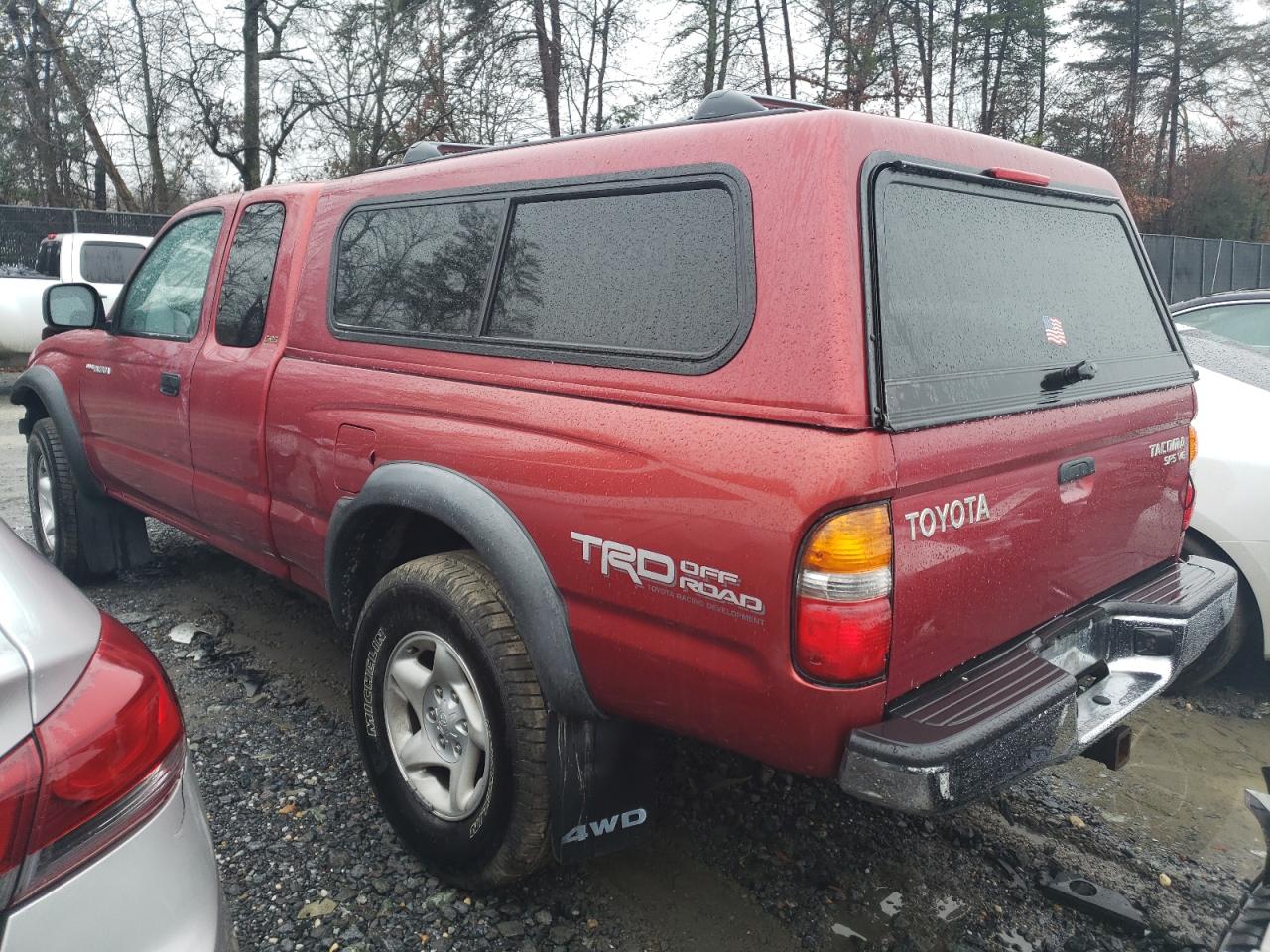Изображение 2 2001 TOYOTA TACOMA XTRACAB 2001 с VIN 5TEWN72N21Z829246