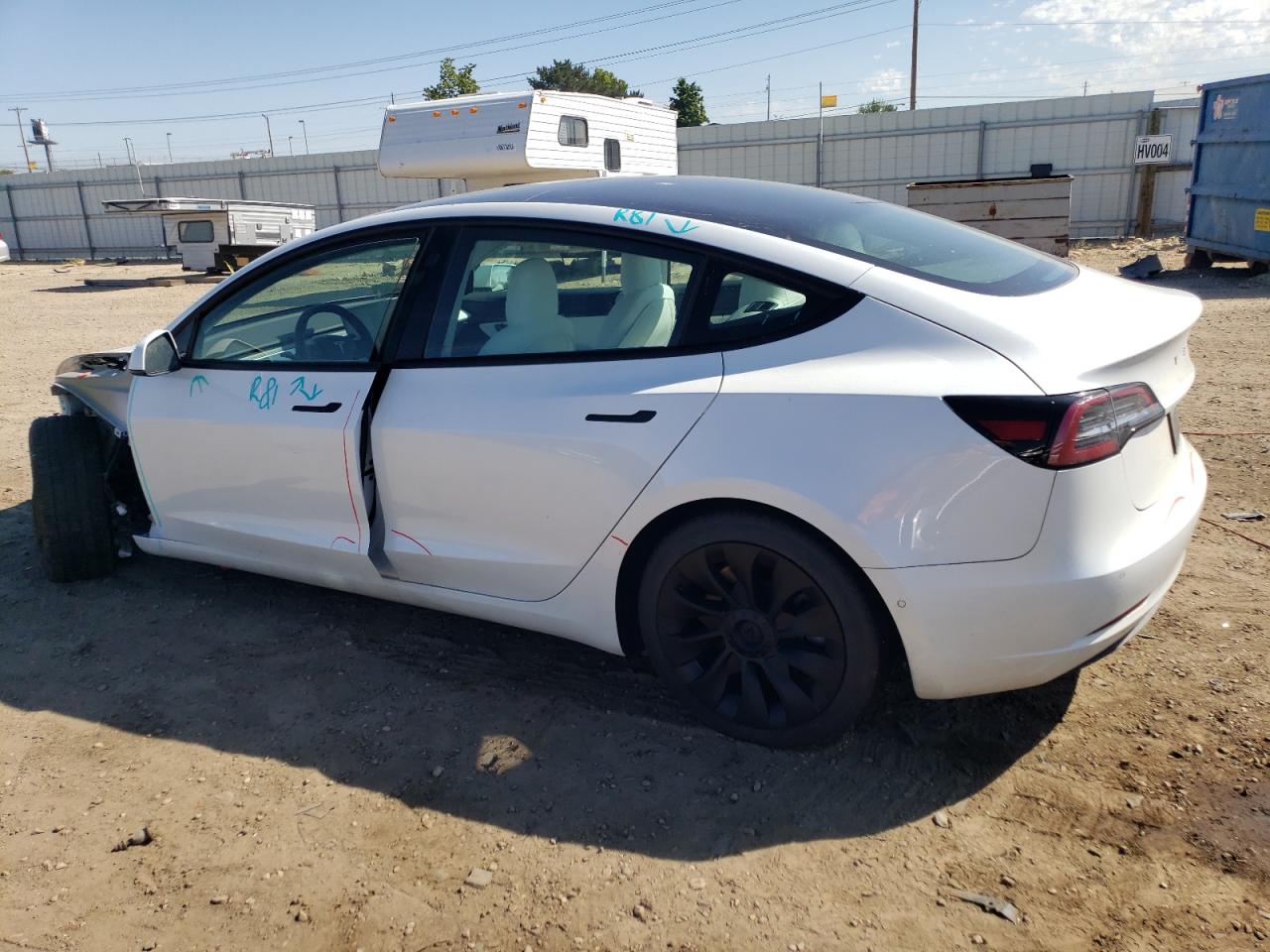 Изображение 2 2021 TESLA MODEL 3  2021 с VIN 5YJ3E1EB6MF868929