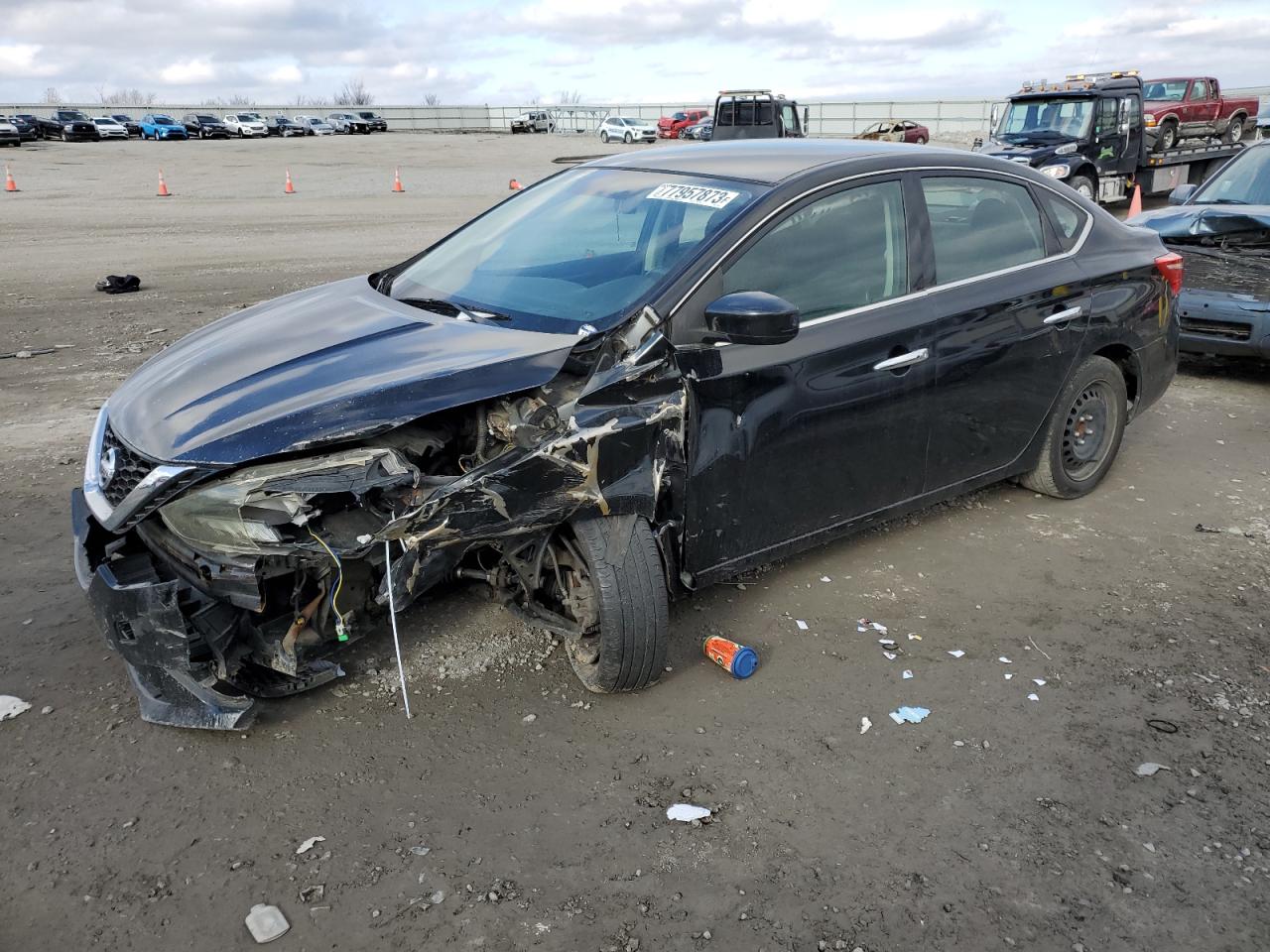 Изображение 1 2017 NISSAN SENTRA S 2017 с VIN 3N1AB7AP0HL720340