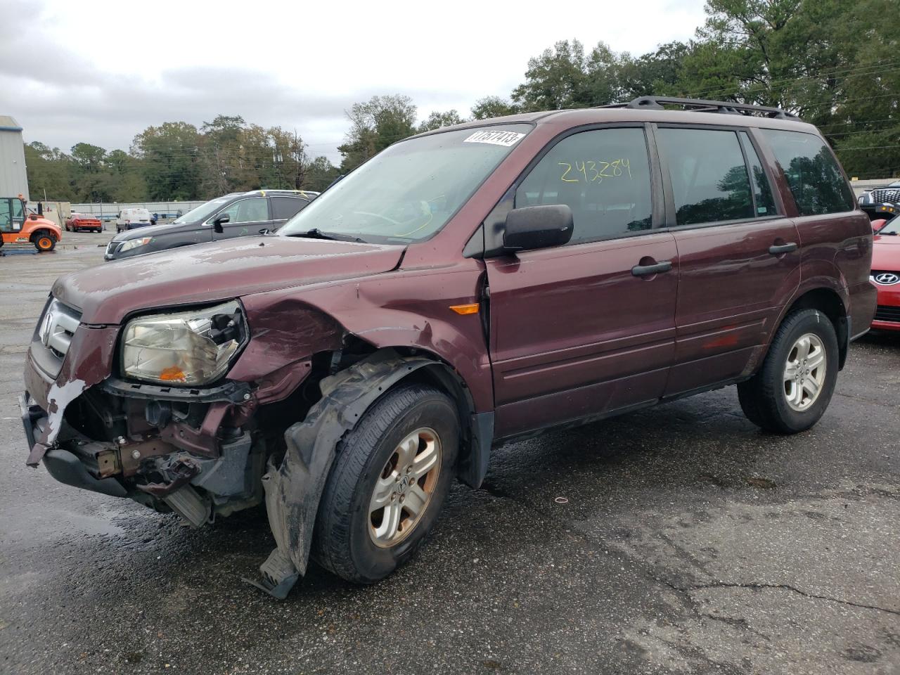 Obraz 2007 HONDA PILOT LX 2007