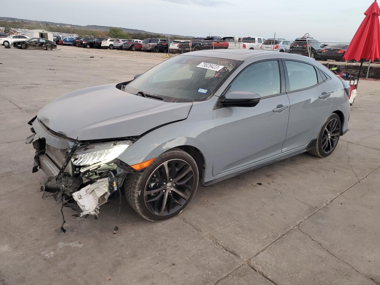 Image 1 of 2021 HONDA CIVIC SPORT TOURING 2021 with VIN SHHFK7H96MU403924