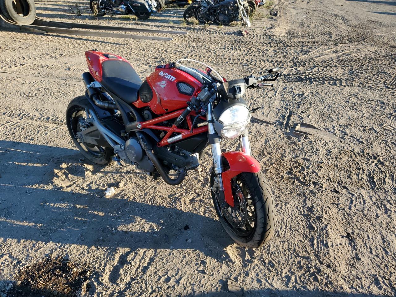 Image 1 of Ducati Monster 696 2010 with VIN ZDM1RADN1AB030768