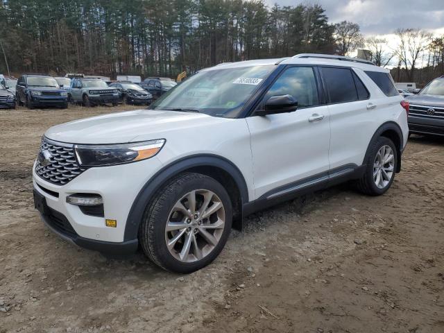 Image 1 of 2021 FORD EXPLORER PLATINUM 2021 with VIN 1FM5K8HCXMGA53584