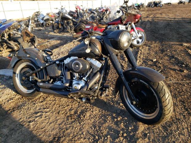 Image 1 of 2013 HARLEY-DAVIDSON FLSTFB FATBOY LO 2013 with VIN 1HD1JNV23DB019448