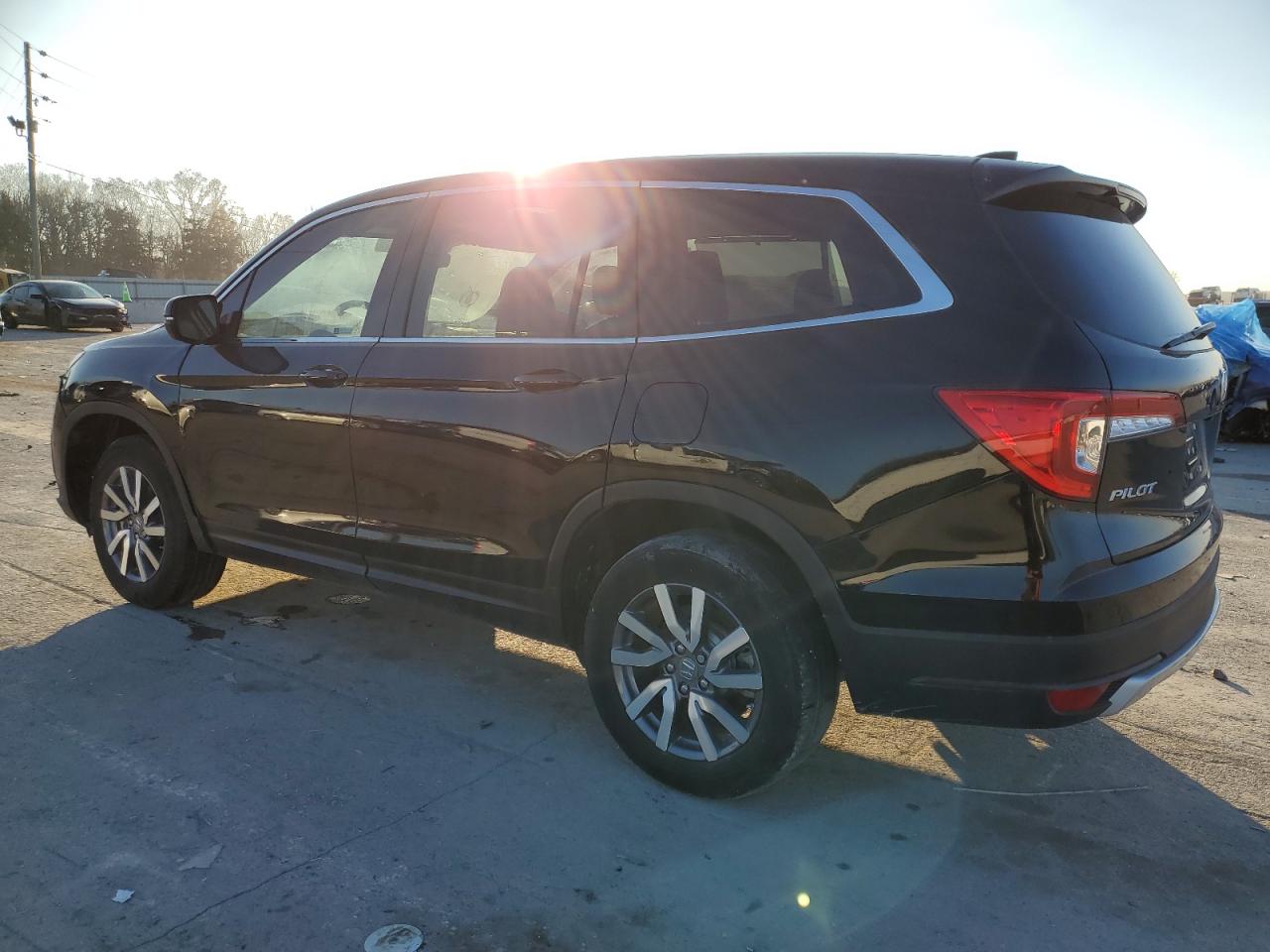 Изображение 2 2021 HONDA PILOT EXL 2021 с VIN 5FNYF5H57MB038833