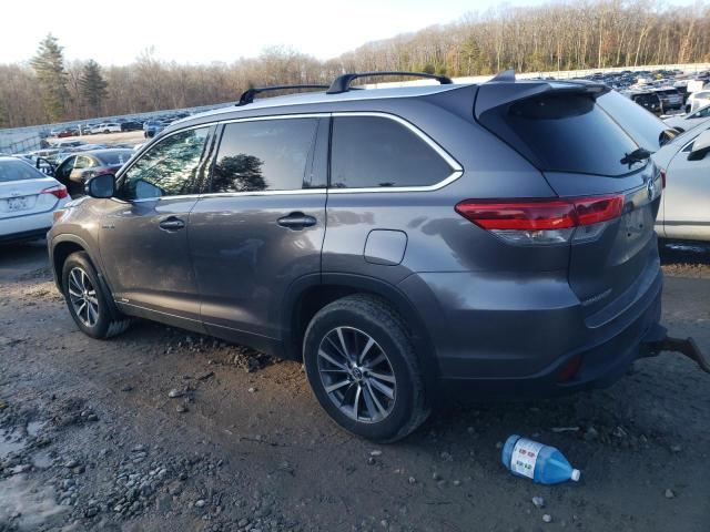 Image 2 of 2019 TOYOTA HIGHLANDER HYBRID 2019 with VIN 5TDJGRFH7KS052260