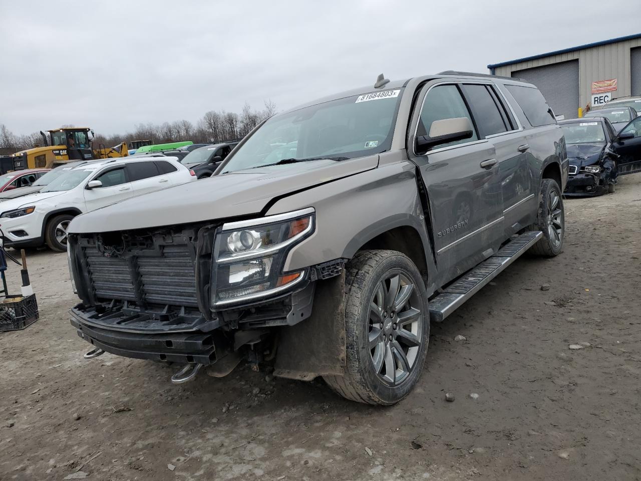 Image 1 of 2019 CHEVROLET SUBURBAN K1500 LT 2019 with VIN 1GNSKHKC0KR111551