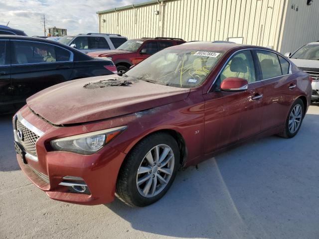 Image 1 of 2015 INFINITI Q50 BASE 2015 with VIN JN1BV7AP0FM356824