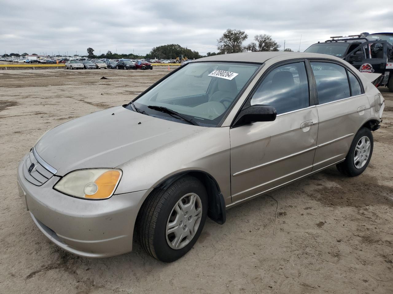 Изображение 1 2002 HONDA CIVIC LX 2002 с VIN 2HGES16532H543626