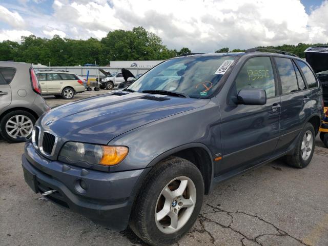 Image 2 of 2002 BMW X5 3.0I 2002 with VIN 5UXFA53562LP47176