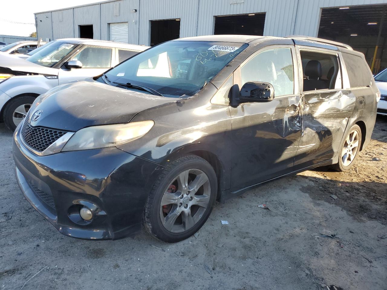 Image 1 of 2012 TOYOTA SIENNA SPORT 2012 with VIN 5TDXK3DC1CS263713